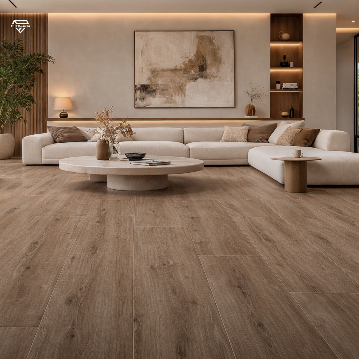 mẫu gạch vân gỗ đẹp cho nội thất