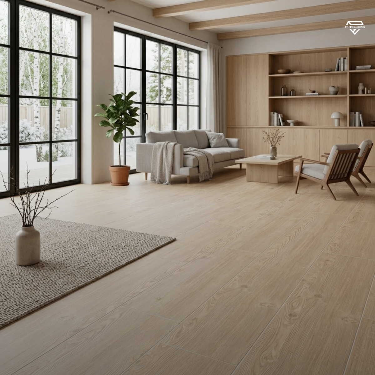 gạch vân gỗ 600x1200mm