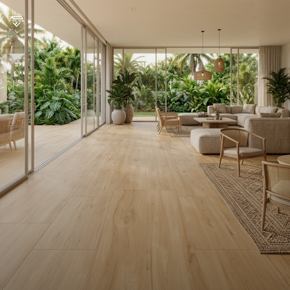 gạch vân gỗ 600x1200mm